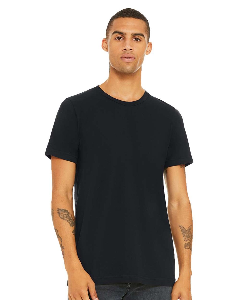 BELLA+CANVAS Men’s Crewneck Jersey Short Sleeve T-Shirt for Everyday Wear, Gym & Casual Style Premium Tee